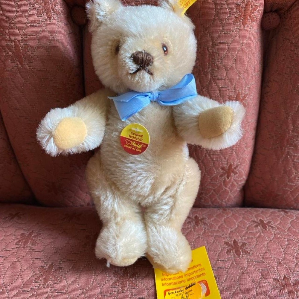Steiff Original Teddybär Bear Handful Small Bear Tags s10